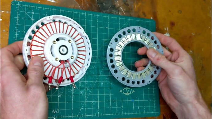 3D printed Axial Flux Motor - Changes over time