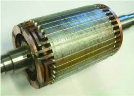 Nested-loop rotor of a D-180 BDFIG with three loops per nest ...