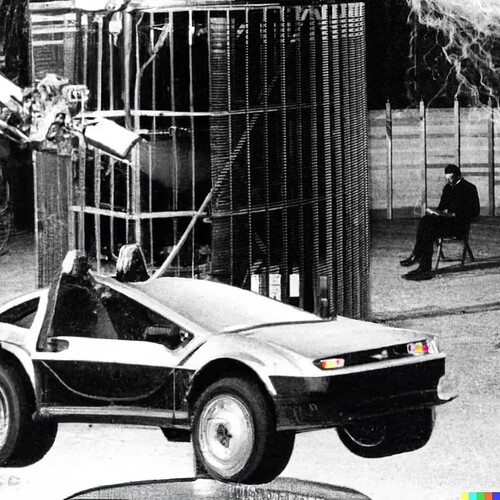 DALL·E 2023-01-21 10.18.29 - back to the future tesla flying car retro wireless powered